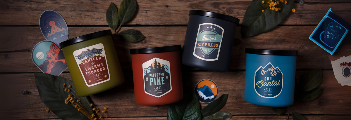 Manly Indulgence All American collection – Manly Indulgence Candles