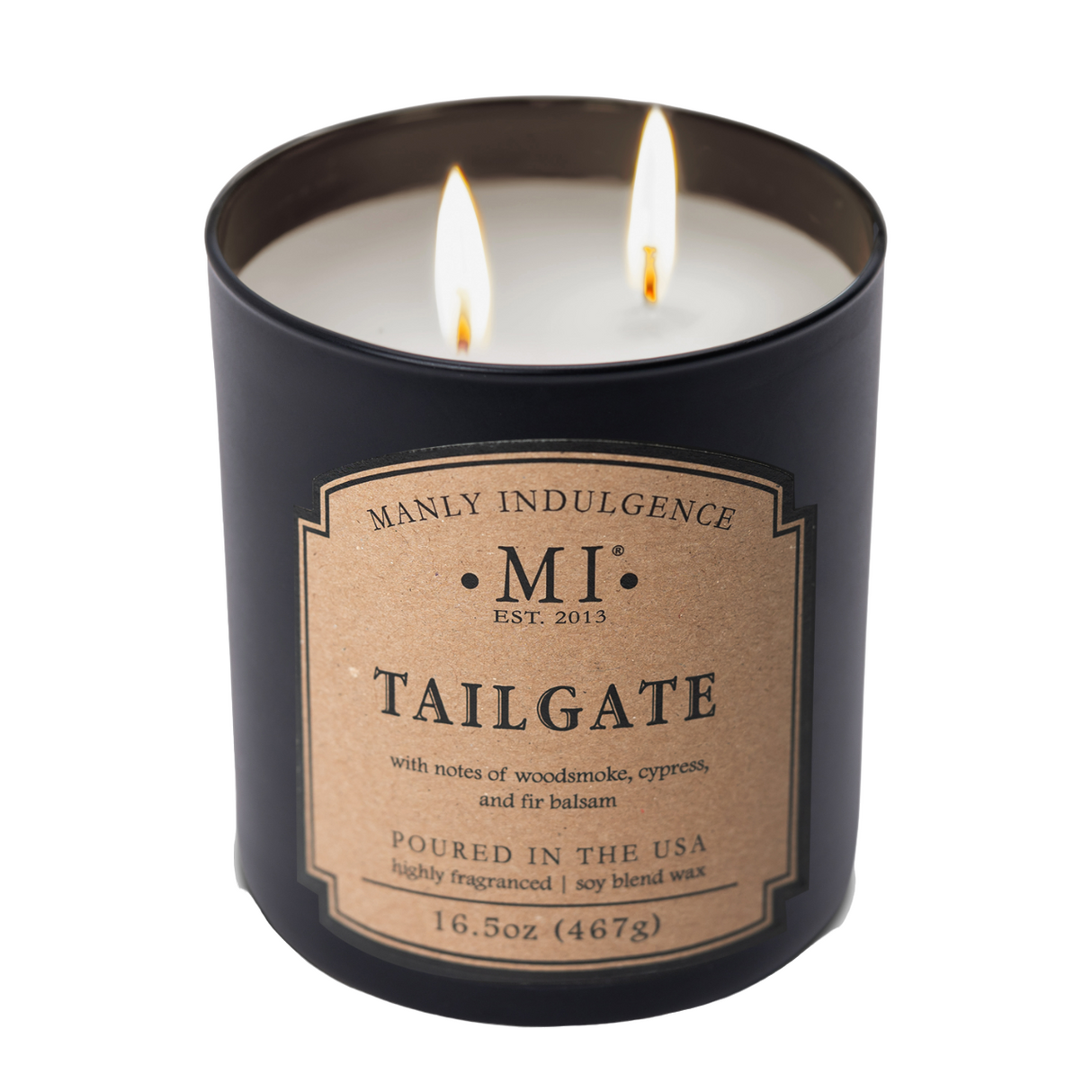 an image of the candle classic plus Tailgate in Lit condition