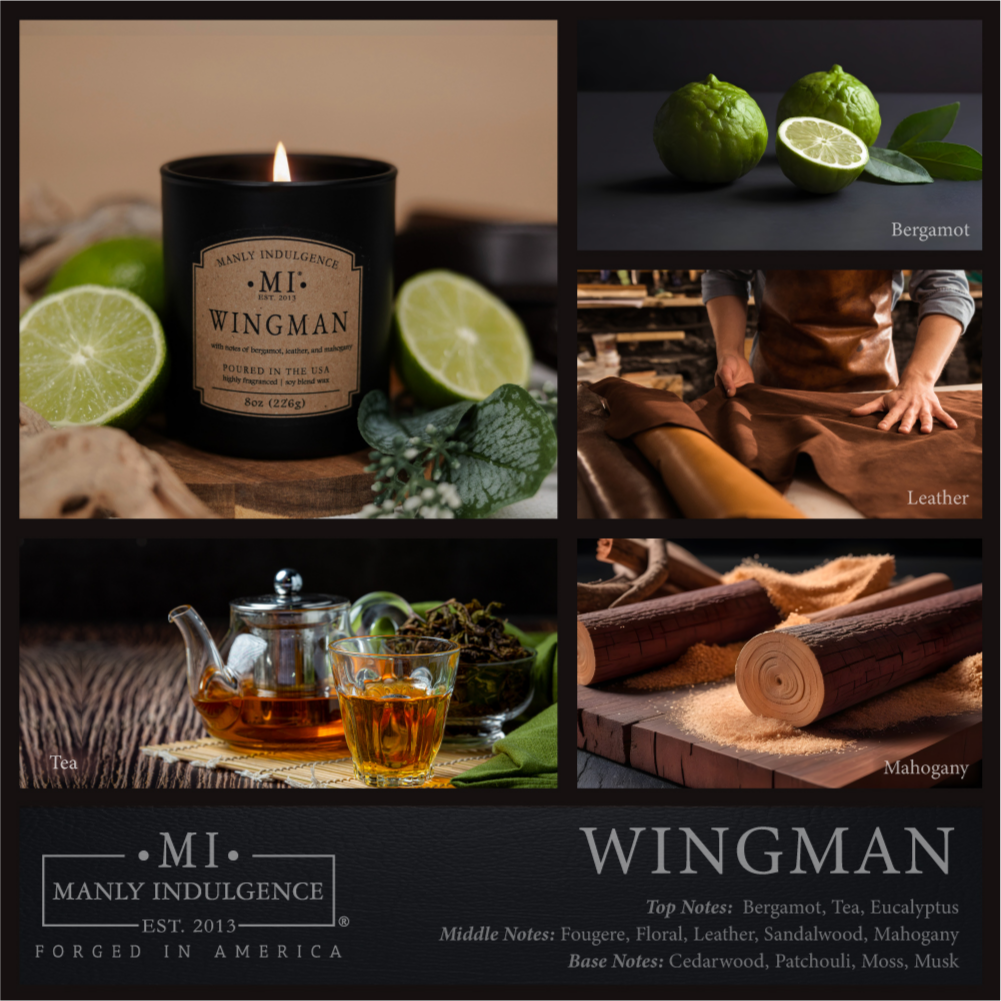 Wingman, Manly Indulgence® Classic+ Gift Collection, 8 oz Manly