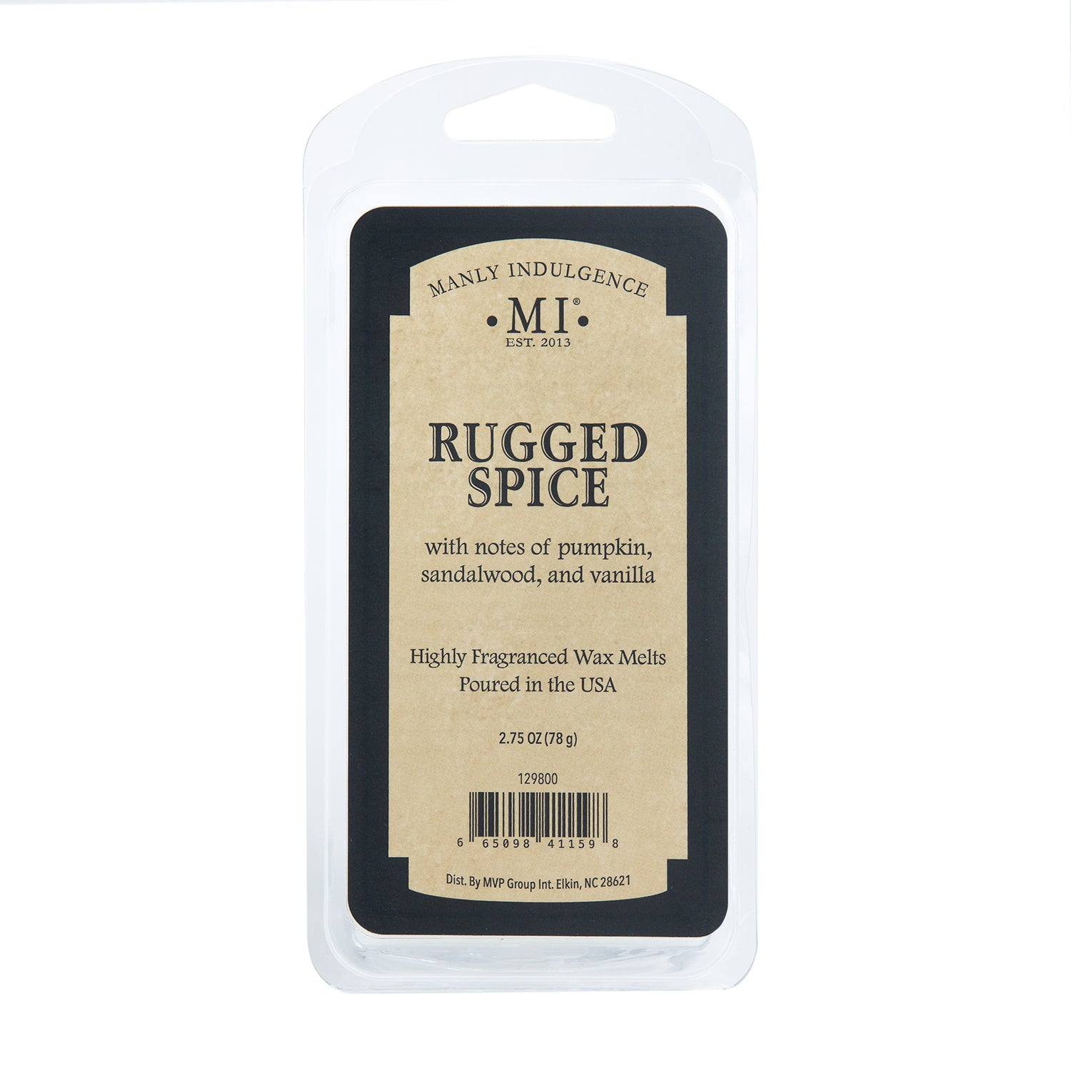 Rugged Spice, Wax Melts, 2.75 oz