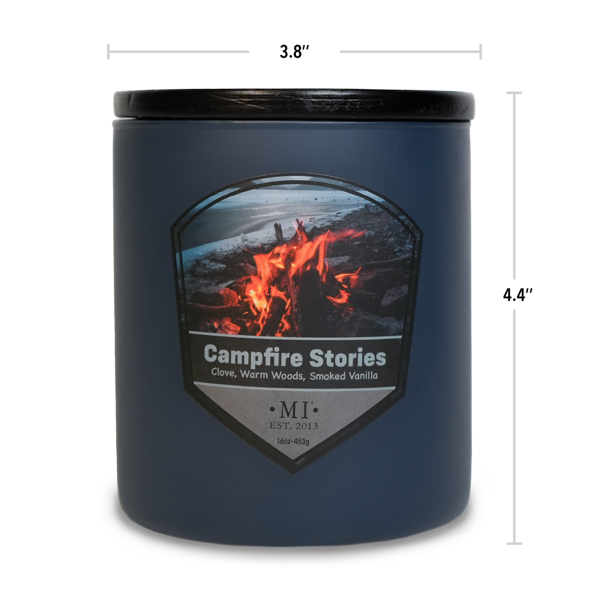Campfire Stories - Orange Blossom & Vanilla Candle, 16oz, Two Wick