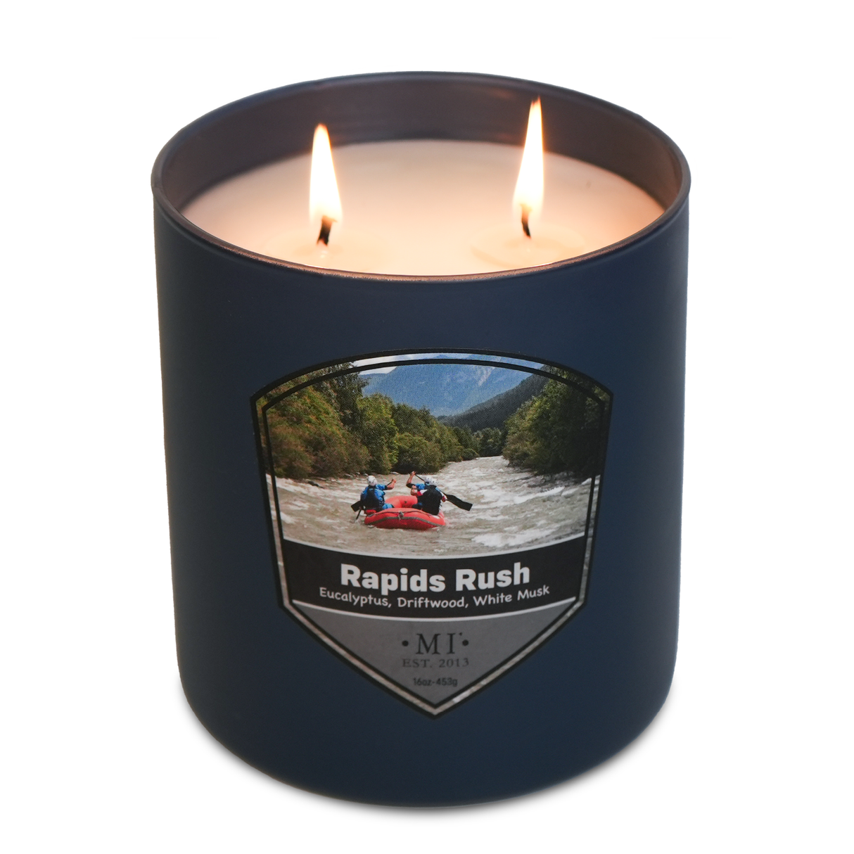 Rapids Rush - Citrus & Seaweed Candle, 16oz, Two Wick