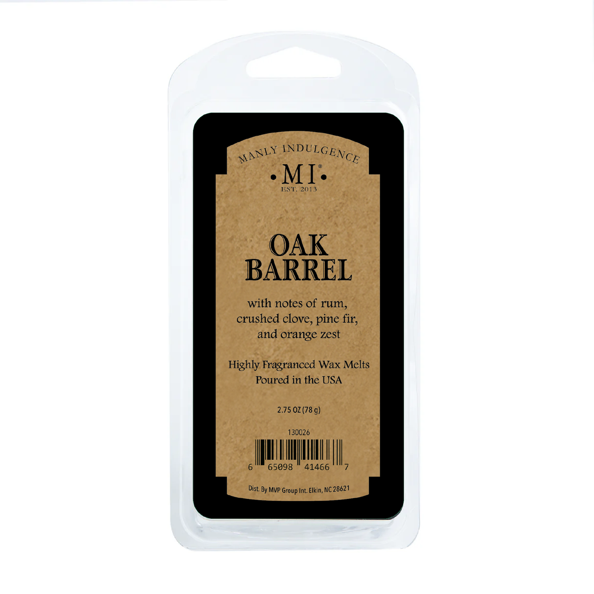 Oak Barrel, Wax Melts, 2.75 oz