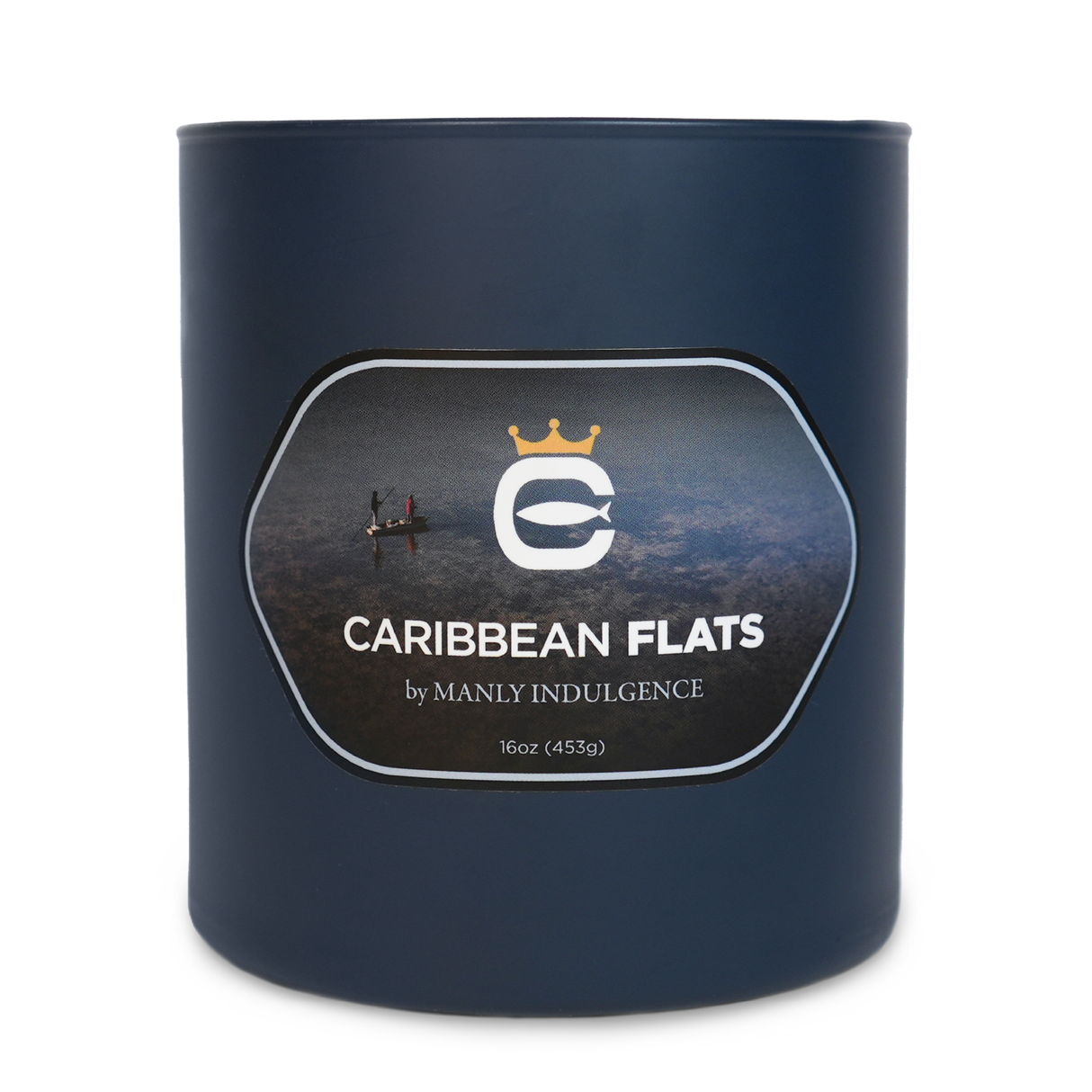 Carribean Flats, 16oz, Two Wick - Cortland Line® x Manly Indulgence®