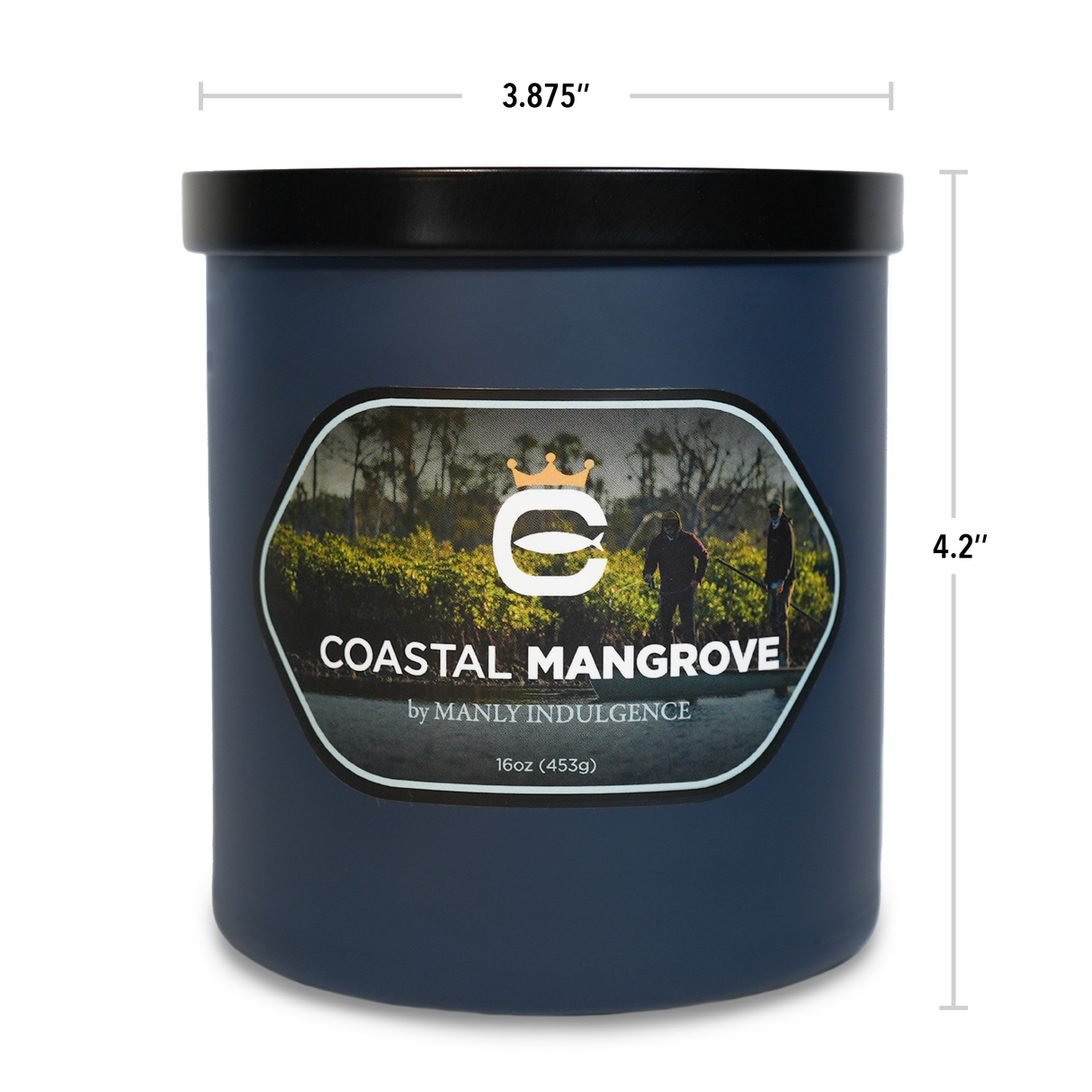 Coastal Mangrove, 16oz, Two Wick - Cortland Line® x Manly Indulgence®