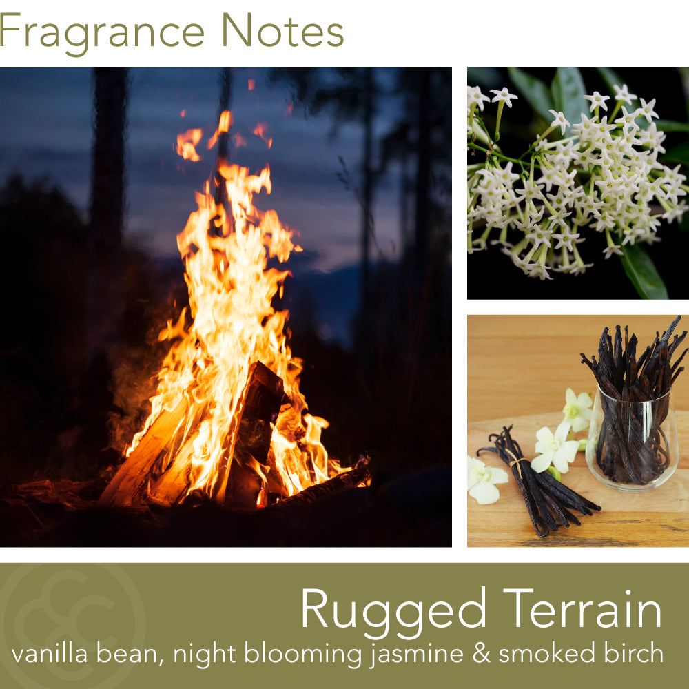 Manly Indulgence Scented Jar Candle, Adventure Collection, 15oz, Rugged