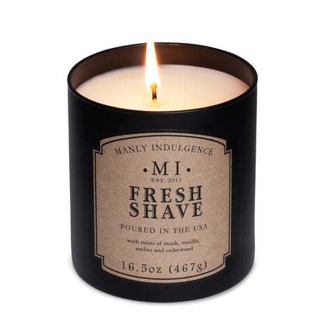 Manly Indulgence Classic collection Fresh Shave Candles