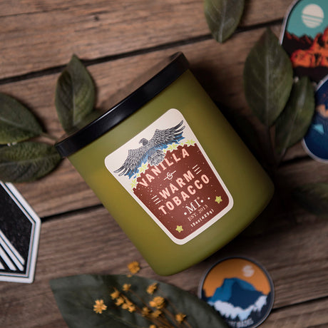 Manly Indulgence All American Vanilla and warm tobacco Candles