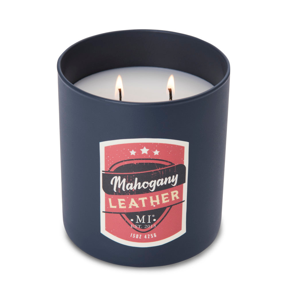 Manly Indulgence Scented Jar Candle, All American Collection, 15oz