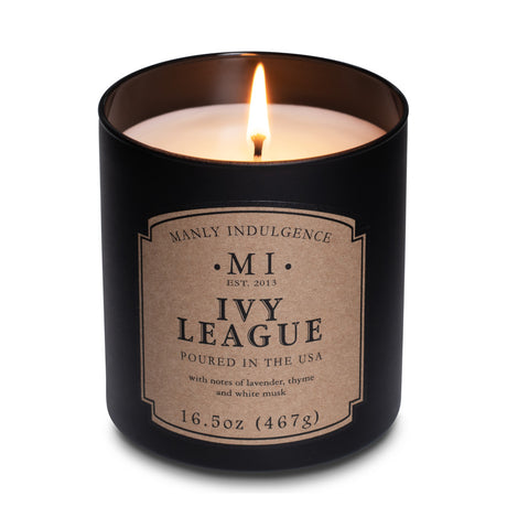 Manly Indulgence Classic collection Ivy League Candles