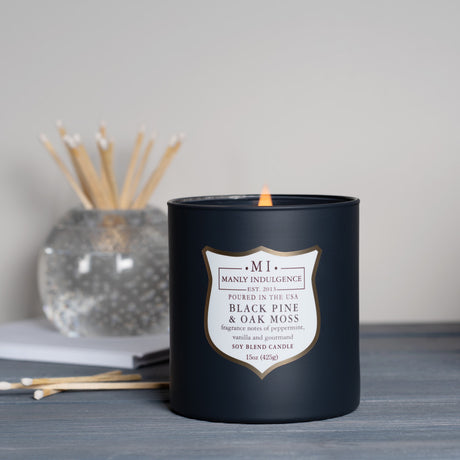 Black Pine & Oak Moss, Signature Collection, 15 oz