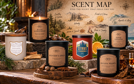 The Manly Indulgence Scent Map: Find the Scent That Feels Like You