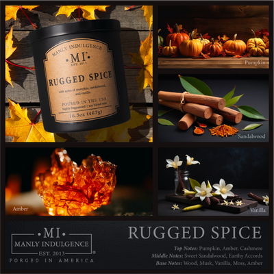 Rugged Spice, Classic+ Collection, 16.5oz