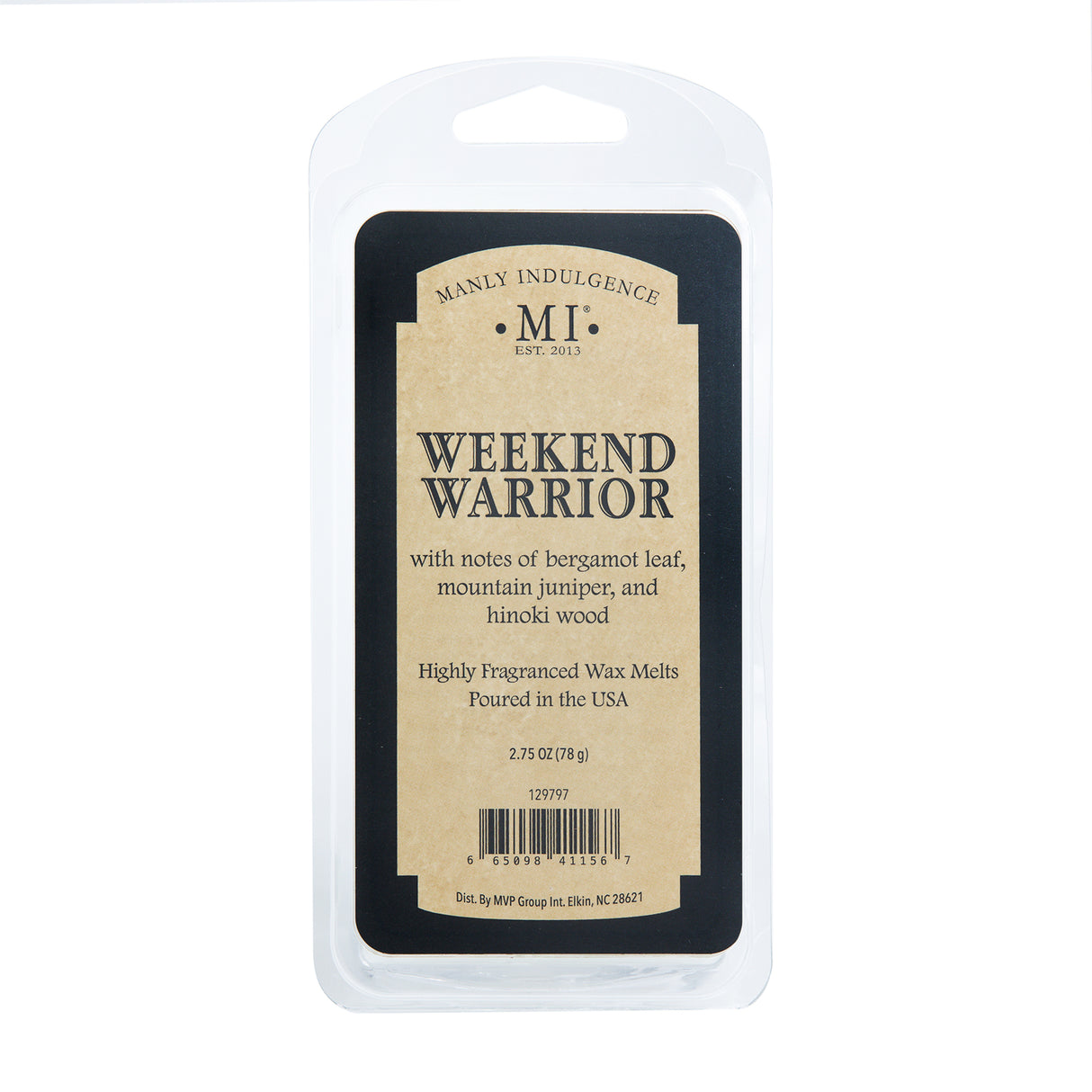 Weekend Warrior, Wax Melts, 2.75 oz