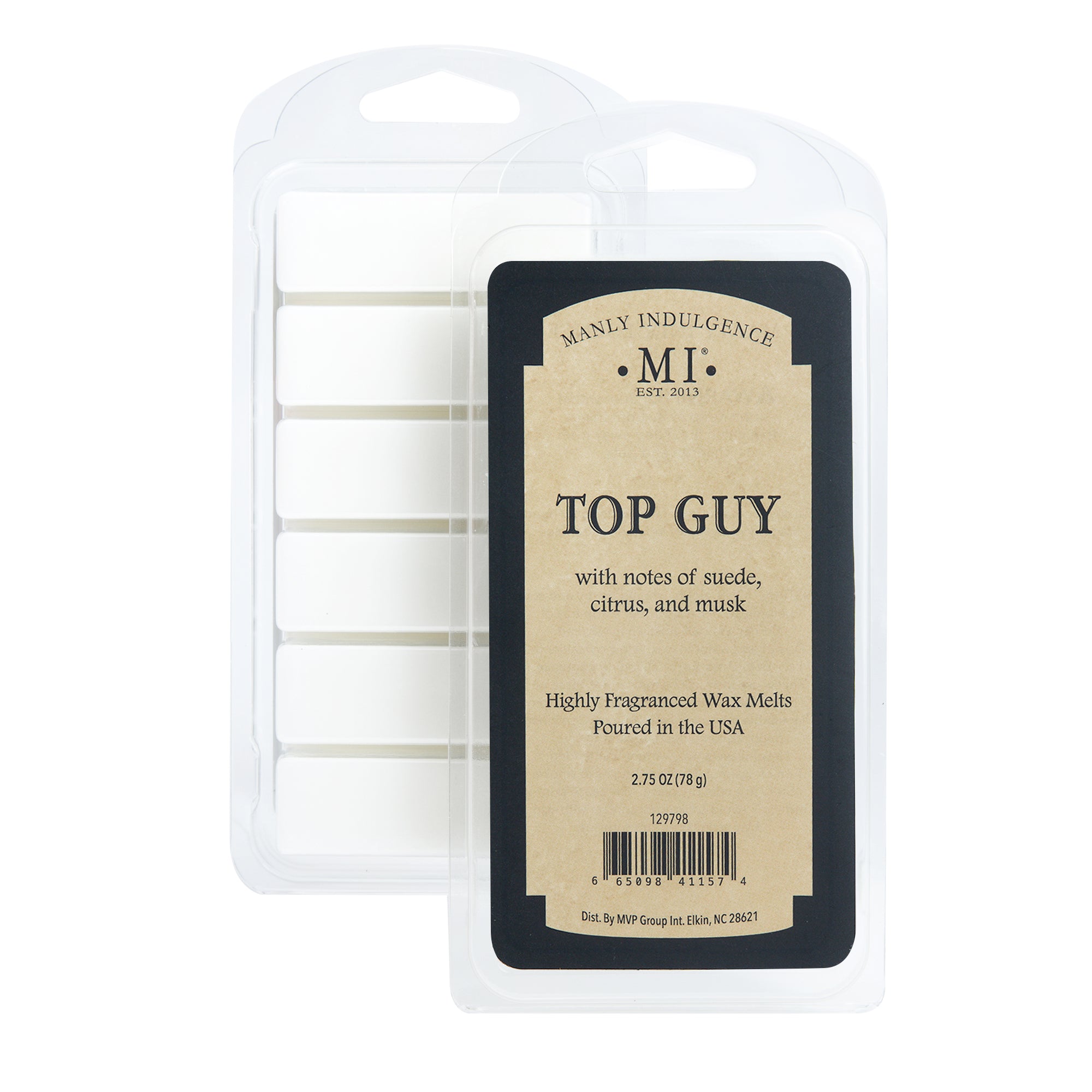 Top Guy, Wax Melts, 2.75 oz – Manly Indulgence Candles
