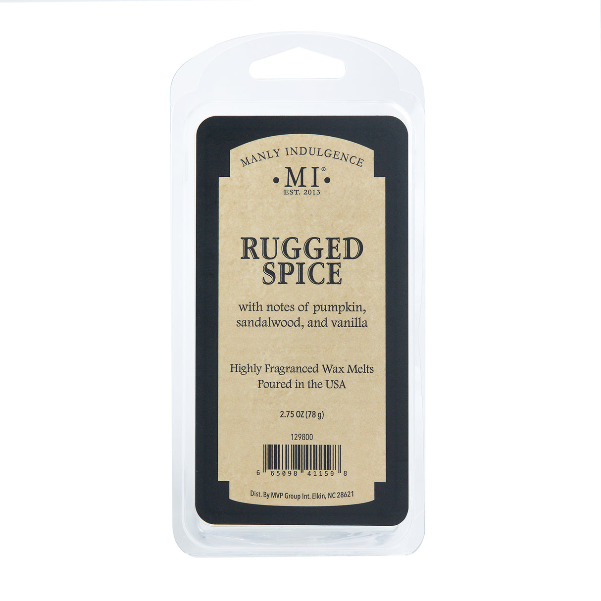 Rugged Spice, Wax Melts, 2.75 oz