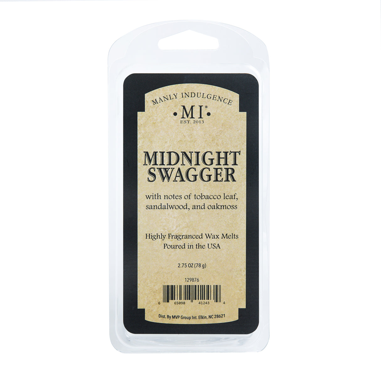 Midnight Swagger, Wax Melts, 2.75 oz
