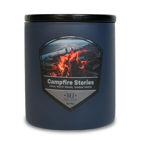 Campfire Stories - Orange Blossom & Vanilla Candle, 16oz, Two Wick