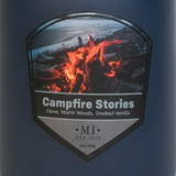 Campfire Stories - Orange Blossom & Vanilla Candle, 16oz, Two Wick
