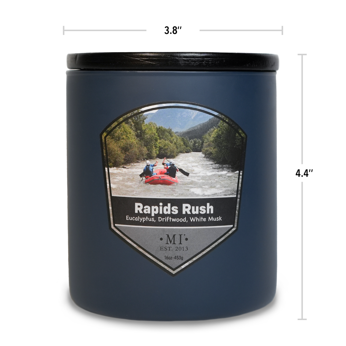 Rapids Rush - Citrus & Seaweed Candle, 16oz, Two Wick