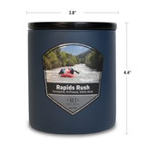 Rapids Rush - Citrus & Seaweed Candle, 16oz, Two Wick