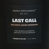 Last Call – Citrus, Woods & Musk Candle