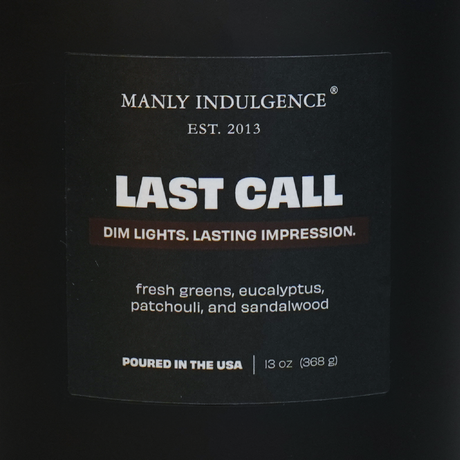 Last Call – Citrus, Woods & Musk Candle