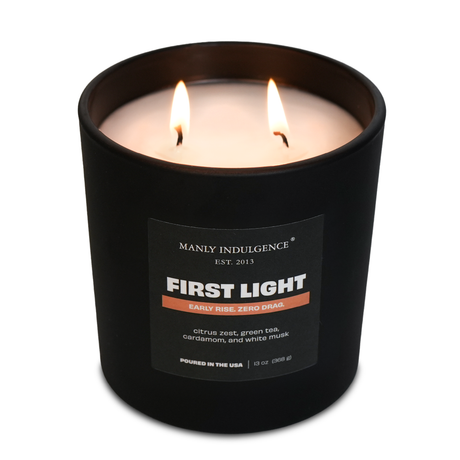 First Light – Fresh Citrus, Green Tea & Soft Woods Candle