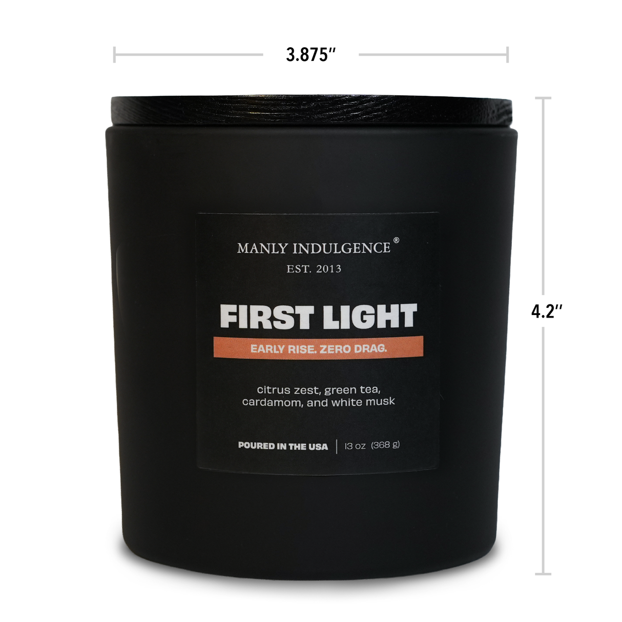 First Light – Fresh Citrus, Green Tea & Soft Woods Candle