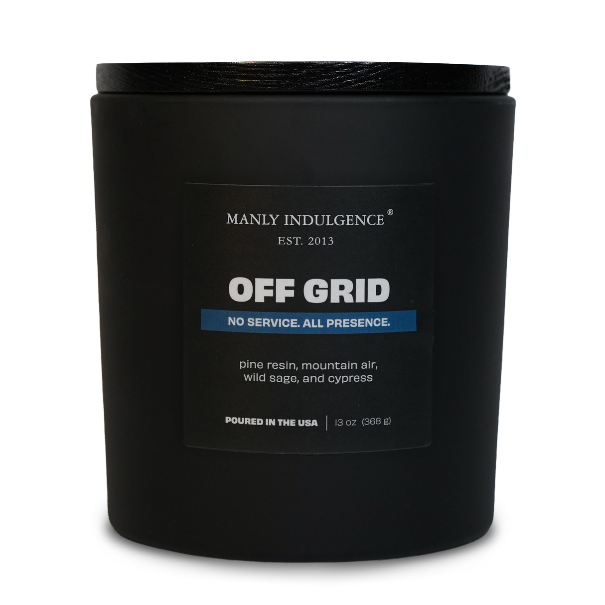 Off Grid – Fresh Pine, Aromatic Herbs & Clean Musk Candle