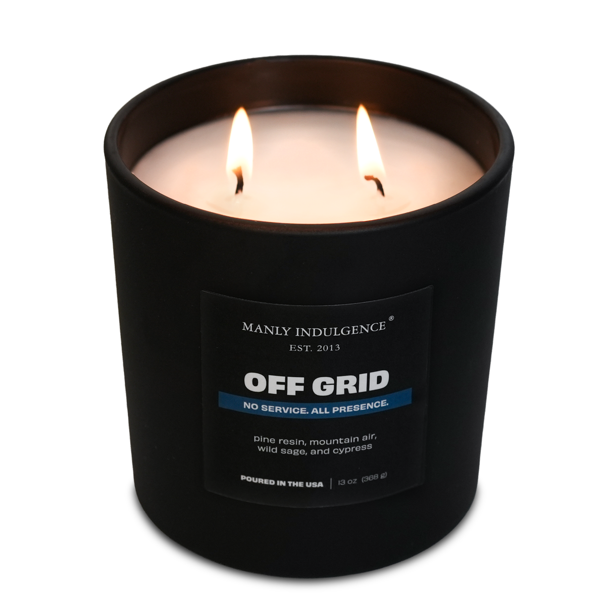 Off Grid – Fresh Pine, Aromatic Herbs & Clean Musk Candle