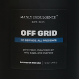 Off Grid – Fresh Pine, Aromatic Herbs & Clean Musk Candle