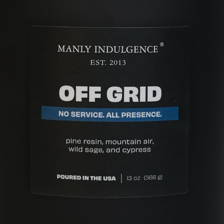 Off Grid – Fresh Pine, Aromatic Herbs & Clean Musk Candle