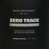 Zero Trace – Fresh Air, Green Botanicals & White Woods Candle
