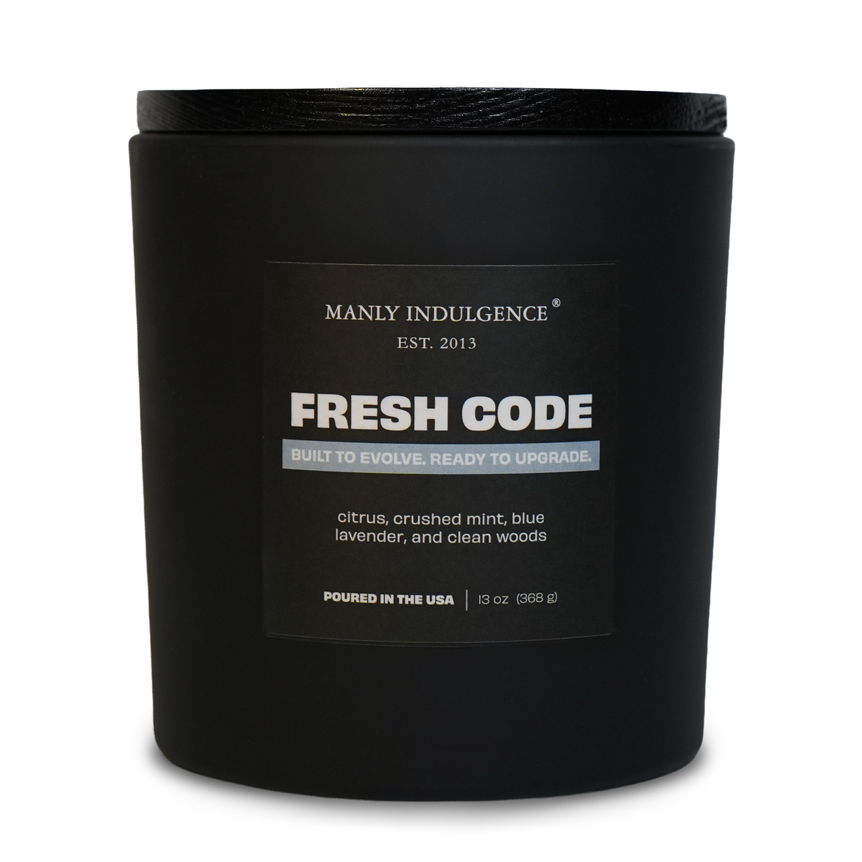Fresh Code – Fresh Citrus, Aromatic Herbs & Warm Woods Candle