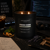 Fresh Code – Fresh Citrus, Aromatic Herbs & Warm Woods Candle