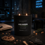 Low Signal – Fresh Woods & Aromatic Air Candle