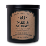 Dark & Stormy Scented Candle, Classic+ Collection, 16.5 oz
