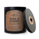 Dark & Stormy Scented Candle, Classic+ Collection, 16.5 oz