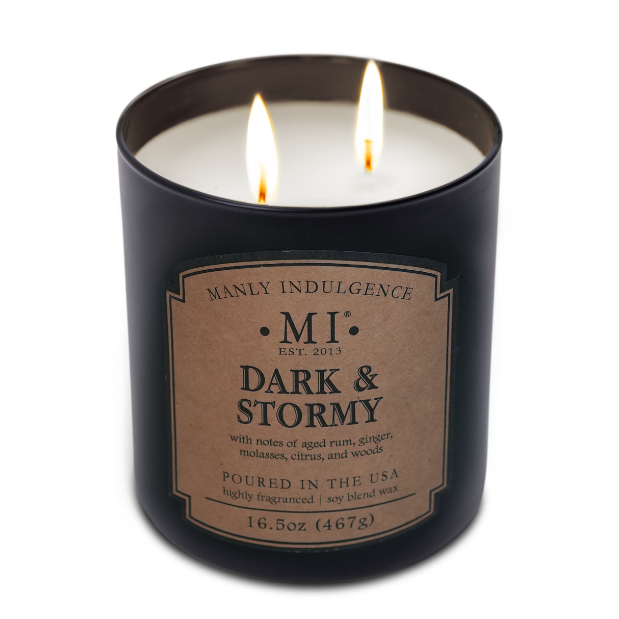 Dark & Stormy Scented Candle, Classic+ Collection, 16.5 oz