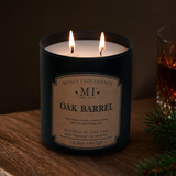 Oak Barrel Scented Candle, Classic+ Collection, 16.5 oz