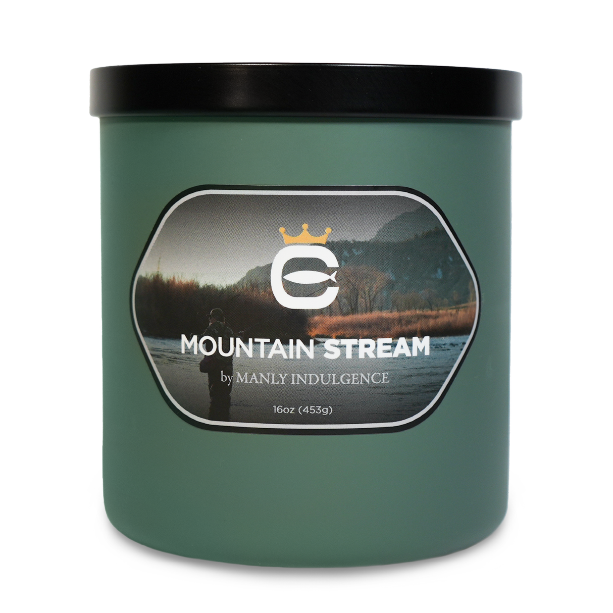 Mountain Stream, 16oz, Two Wick - Cortland Line® x Manly Indulgence®
