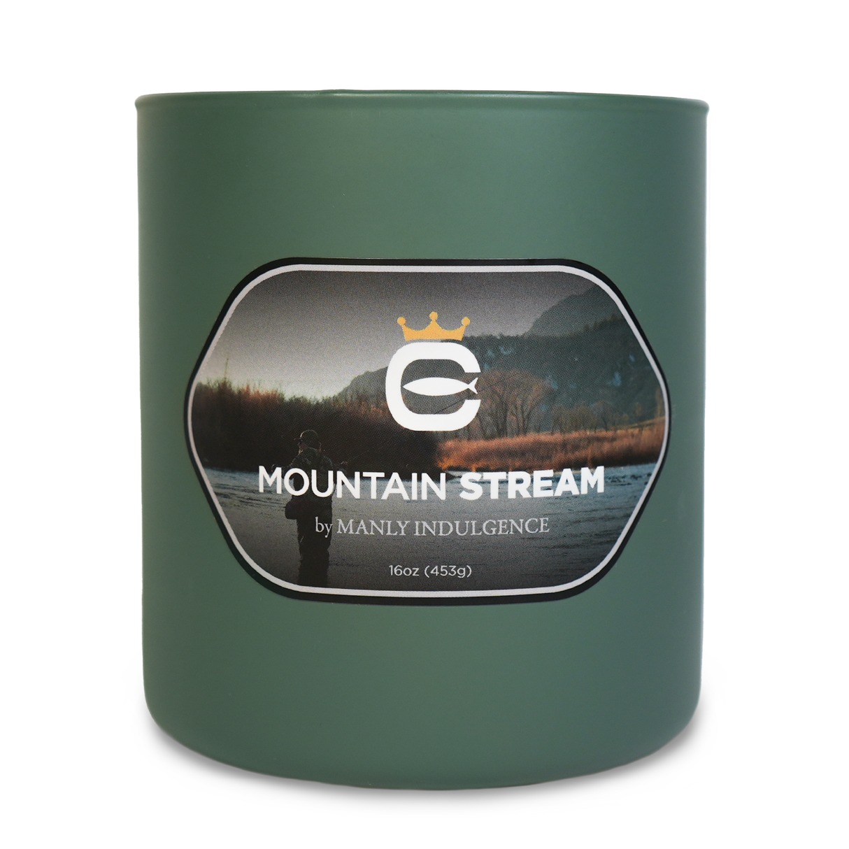 Mountain Stream, 16oz, Two Wick - Cortland Line® x Manly Indulgence®