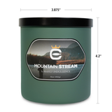 Mountain Stream, 16oz, Two Wick - Cortland Line® x Manly Indulgence®