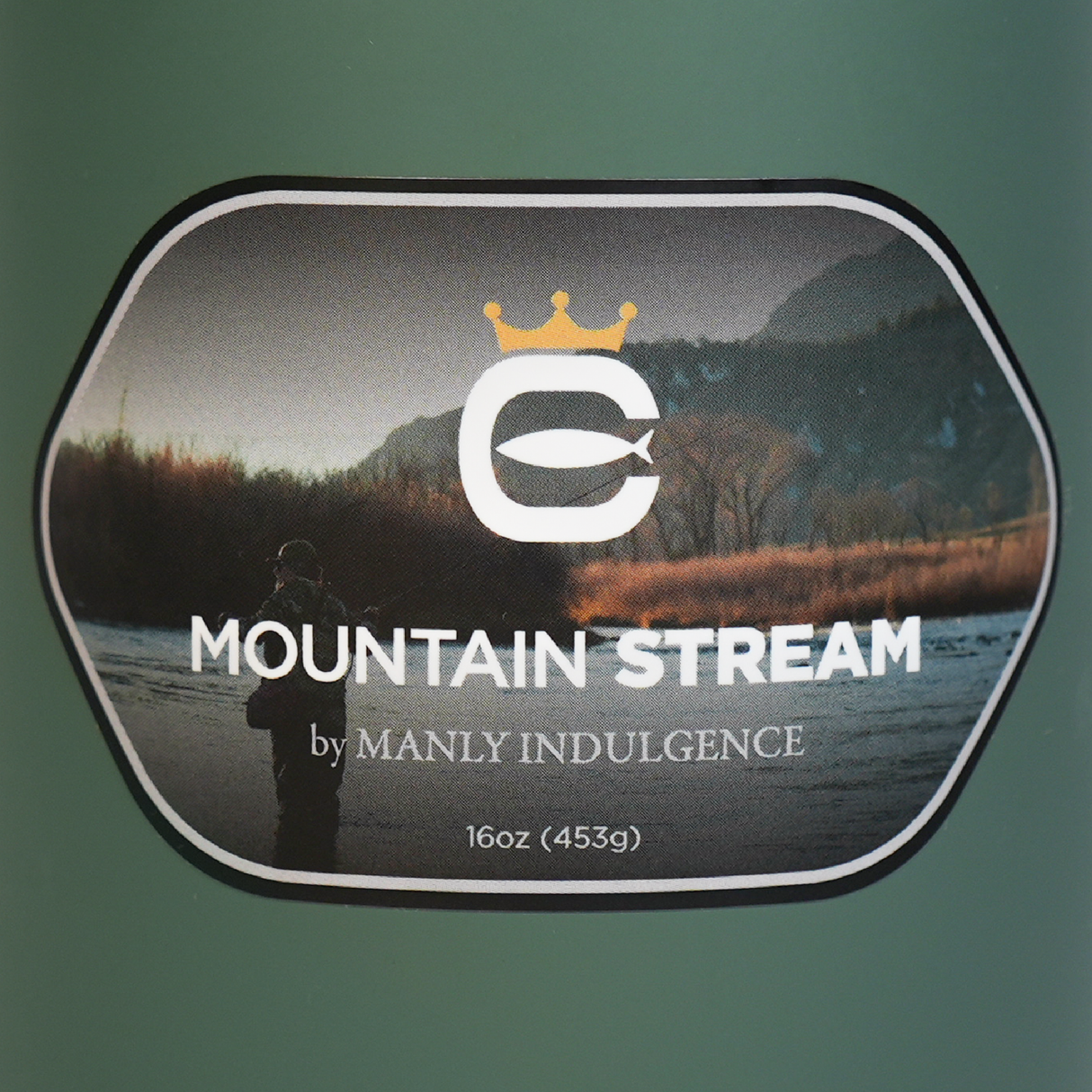Mountain Stream, 16oz, Two Wick - Cortland Line® x Manly Indulgence®
