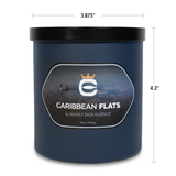 Carribean Flats, 16oz, Two Wick - Cortland Line® x Manly Indulgence®