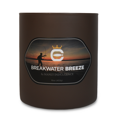 Breakwater Breeze, 16oz, Two Wick - Cortland Line® x Manly Indulgence®