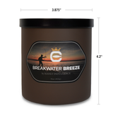 Breakwater Breeze, 16oz, Two Wick - Cortland Line® x Manly Indulgence®