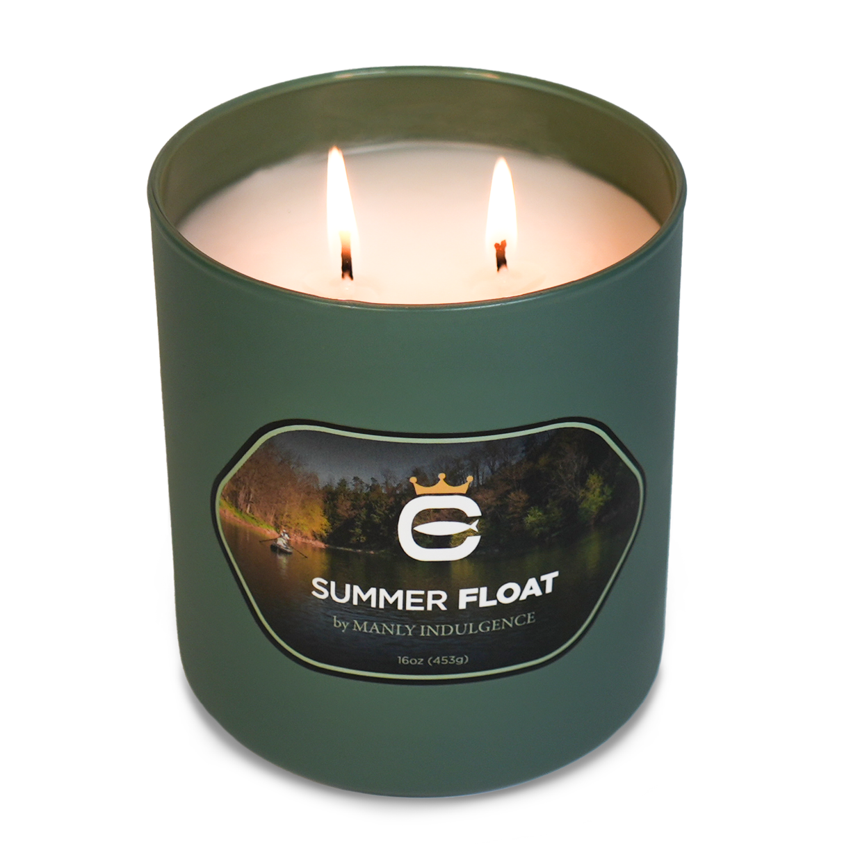Summer Float, 16oz, Two Wick - Cortland Line® x Manly Indulgence®