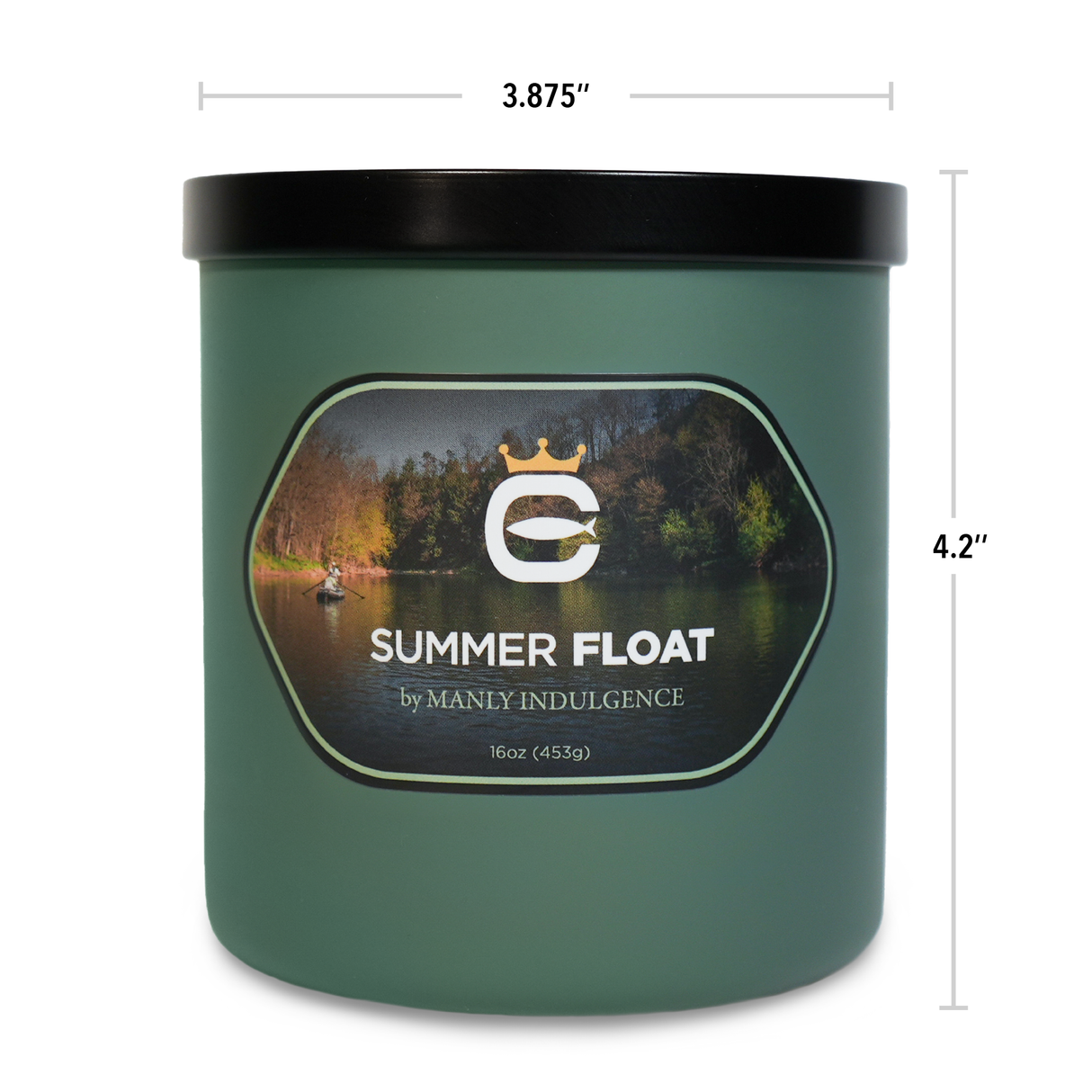 Summer Float, 16oz, Two Wick - Cortland Line® x Manly Indulgence®